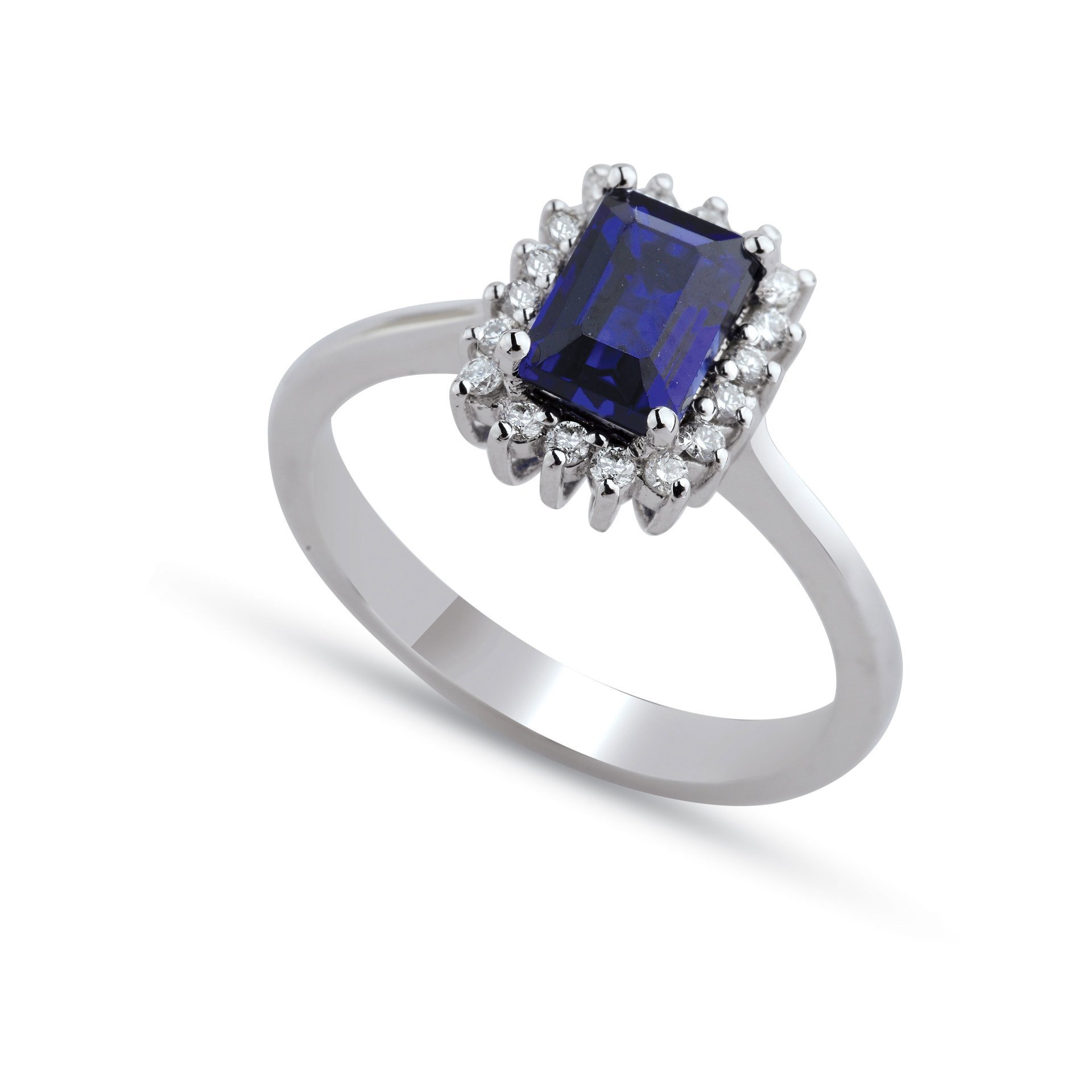 1,47 Karat Safir Pırlanta Yüzük