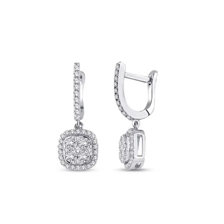 0.68 Karat Pırlanta Trend Küpe