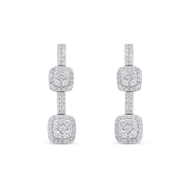 1.21 Karat Pırlanta Trend Küpe