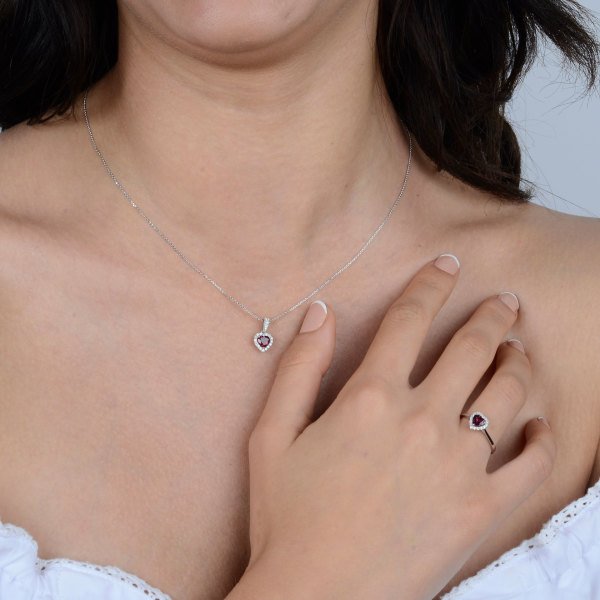 1,20 Karat Yakut Pırlanta Küpe