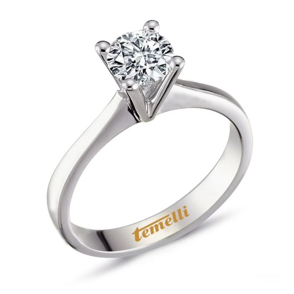 0.50 Karat Tektaş Pırlanta Yüzük