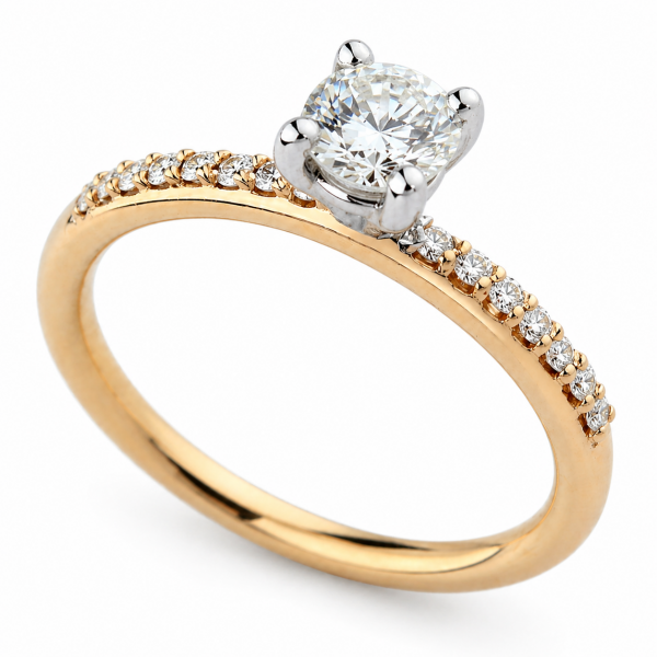 0.47 Karat G Renk VS Berraklık Tektaş Pırlanta Yüzük